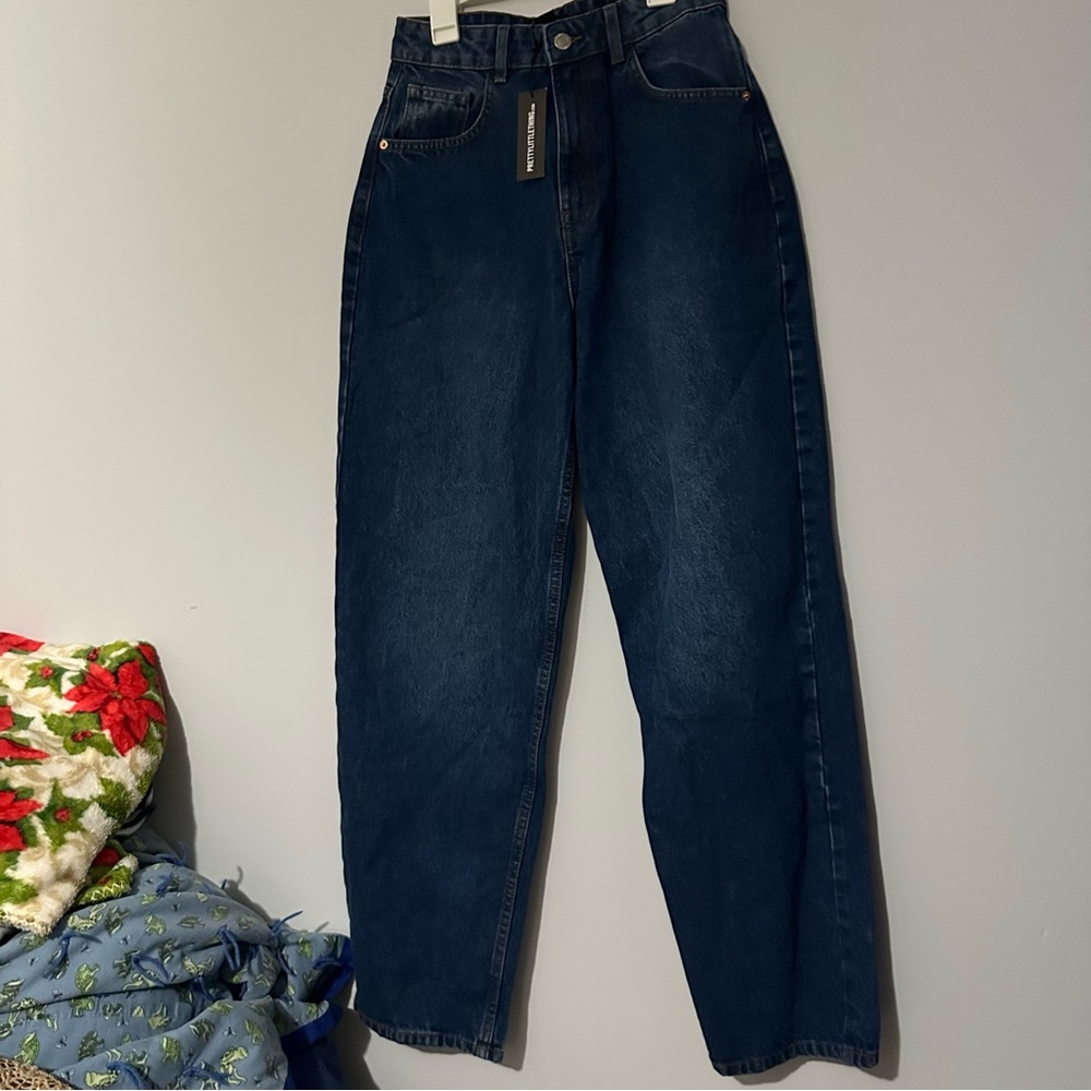 PrettyLittleThing Indigo Denim Jeans